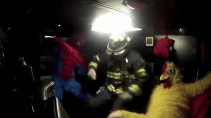 Пожарникари издивяват на Harlem Shake ! : D