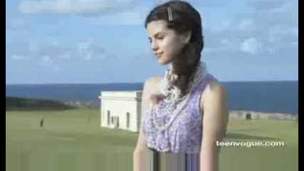 Selena Gomez Official Behind the Scenes Teen Vogue Photoshoot (perfect audio)