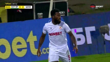 Ботев Враца - ЦСКА 0:1 /първо полувреме/