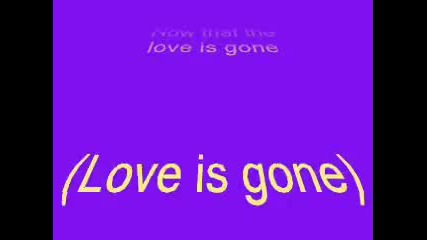 David Guetta - Love is gone Lyrics