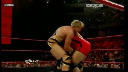 Wwe 12/10/09 Jack Swagger vs Mvp [ Qualifing Brigging Rights Match ]