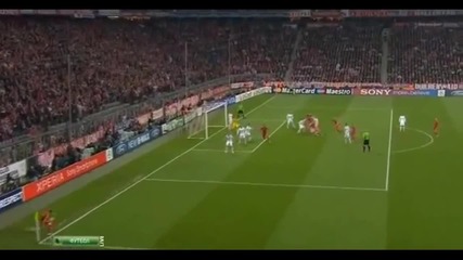 Bayern Munchen 2-1 Real Madrid All Highlights And Goals 17-4-2012