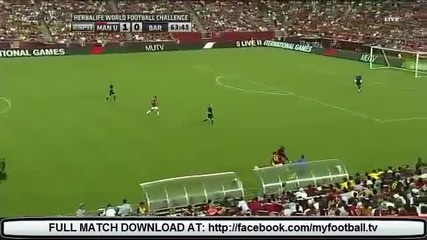 Manchester United vs Barcelona 2:1 Full Highlights (30.7.2011)