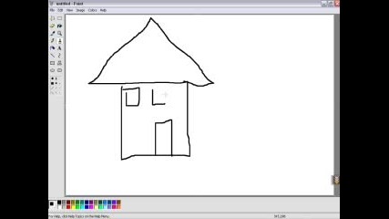 Как Да Нарисуваме Къща На Paint