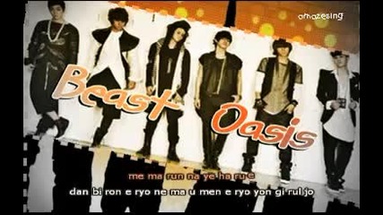 Youtube - Beast (b2st) - Oasis [sing - Along] w Simple Romanized Lyrics