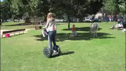 Момичета със Segway в Бразилия 2009 