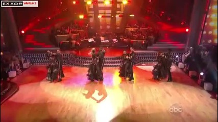 Dancing With The Stars Us - Aaron & Karina, Mya & Dmitry, Mark & Anna and Michael & Anna 