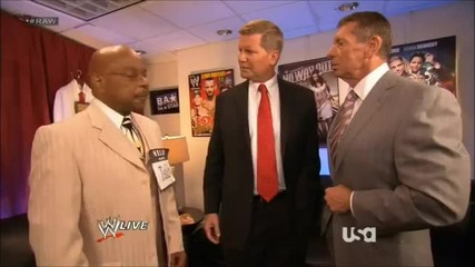 Vickie Guerrero, Teddy Long, John Laurinaitis & Vince Mcmahon - Wwe Raw 6/11/12