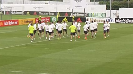 Снимки и тренировка за Германия преди Евро 2016