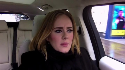 Adele Carpool Karaoke - The Late Late Show with James Corden (13.01.2016)