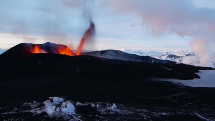 Изригването На Вулканът В Исландия 