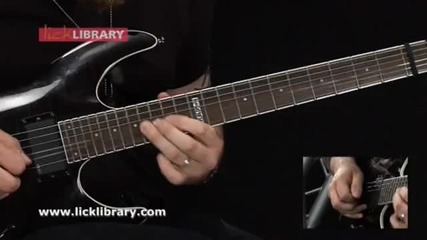 Devil s Daughter - Guitar Solo - Slow & Close Up - www.licklibrary.com 