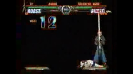 guilty gear xx combo ky kiske video 