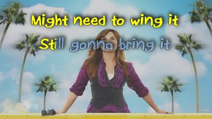 Demi Lovato - So far So great (karaoke)