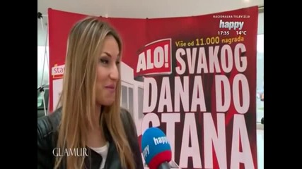 Rada Manojlovic - Intervju - Glamur - (TV Happy 09.04.2015.)