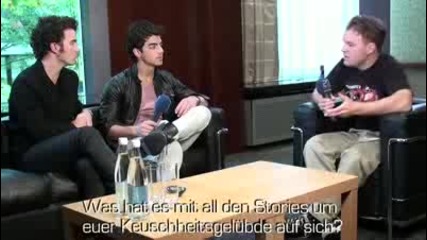 Jonas Brothers Interview in Zurich 