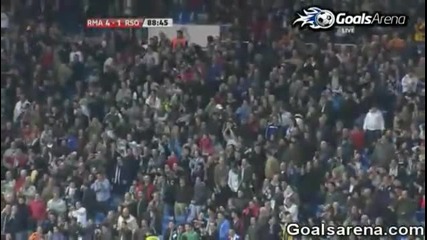 06.02.2011 Реал Мадрид 4 - 1 Реал Сосиедад гол на Емануел Адебайор 