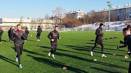 Славия с първа тренировка за годината