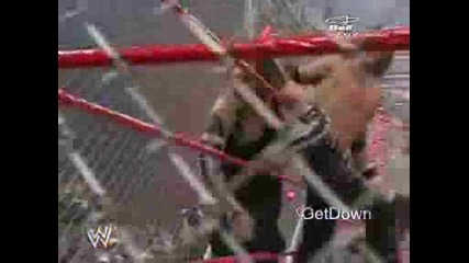 Jeff Hardy Vs. Johnny Nitro (steel Cage Match) - Wwe New Years Revolution 2007 