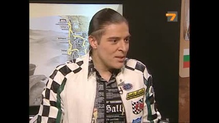 Иван Киров - гост в студиото на Българи на Рали Дакар 13.01.2011 