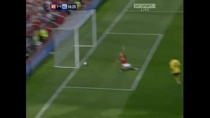 Ben Foster goal for Manchester city