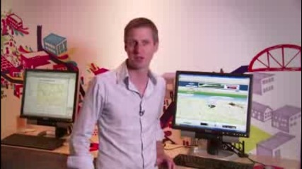 Ken Hoetmer from Lonely Planet showcasing their Ovi Maps Player mash up