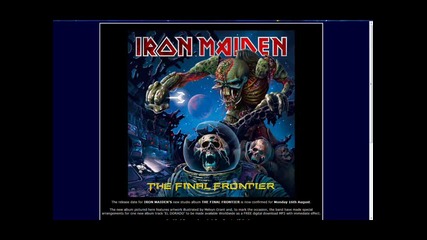 Iron Maiden - El Dorado - With Lyrics [new Single]