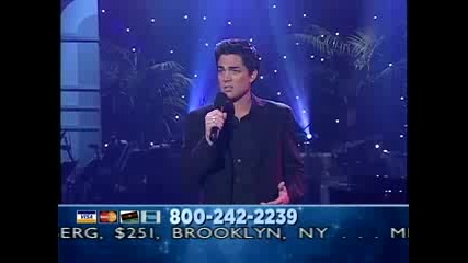 Adam Lambert Wows Crowd - Is anybody listening Live! 2004 Chabad Telethon 