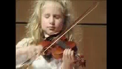 Extraordinary 6 - Year Old Child Violinist Brianna Kahane 