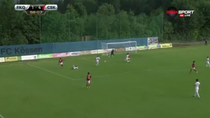 Пети гол за ЦСКА срещу Карабах