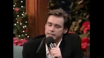 Jim Carrey Sings White Christmas - Funny