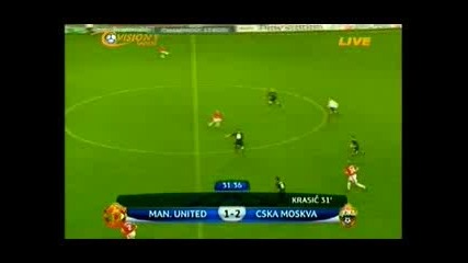 Manchester United 3 - 3 Cska Moscow: 6 goals drama 