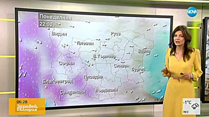 Прогноза за времето (14.01.2018 - сутрешна)