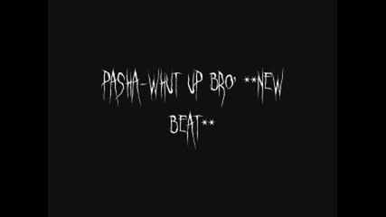 Pasha - Whut Up Bro **new Beat** 4 sale 06.07.2009