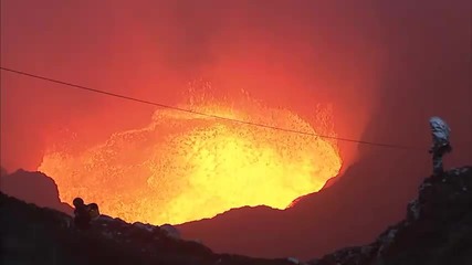 Изумителни кадри от вулкан! 