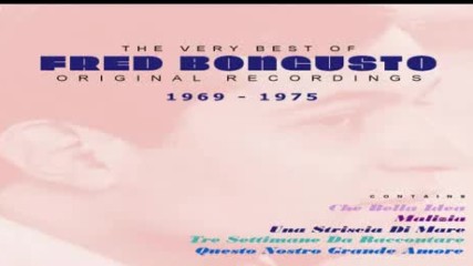 The Very Best Of Fred Bongusto 1969 - 1975 full album
