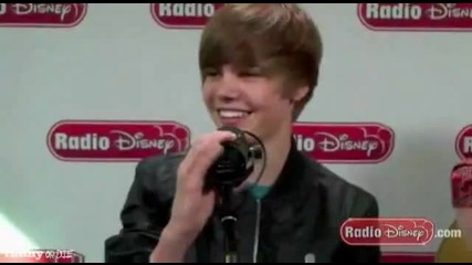 Justin Bieber прецаква Radio Disney 