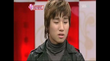 Kara (seung - yeon) 2pm (nichkkun) Bigbang (dae - sung) in Star King090105 