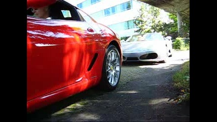 Red Ferrari 599 Gtb