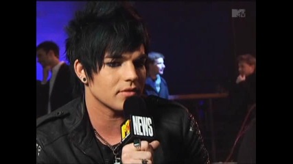 87 Mtv - Adam Lambert Is Eager To Tour In Liberal Europe