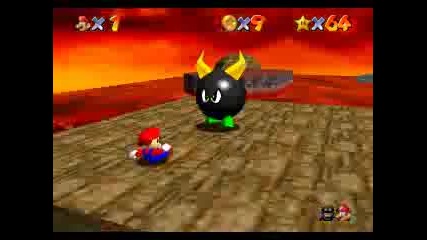 Super Mario64-lethal Lava Land Freerun