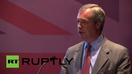 UK: Farage launches his fight against the EU