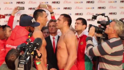 Пулев vs Кличко - weigh in