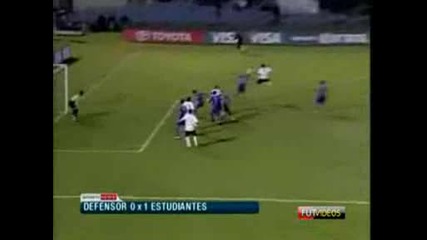 Defensor 0 - 1 Estudiantes - Copa Libertadores 2009 Quartas de Final Jogo de Ida [ Hq ]
