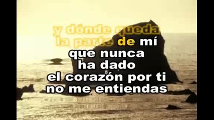 rbd - santa no soy - karaoke 