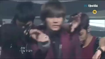 Beast - Breath ~ Inkigayo (oct. 24.10) 
