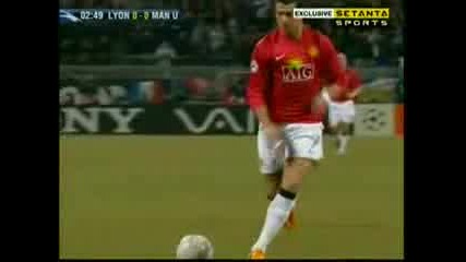 Cristiano Ronaldo Laser Distraction Against Lyon