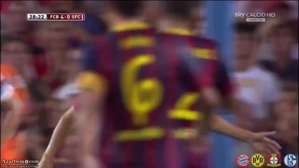 Барселона - Сантос 4:0, Педро (28)