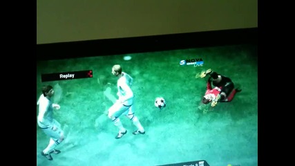 Goal na Pes 10 Berbatov