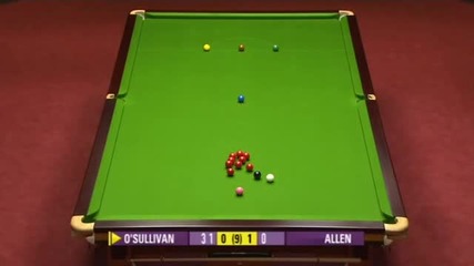 Snooker Welsh Open 2010 Quarter Final Ronnie O Sullivan vs Mark Allen Част 2 